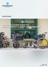 15 aprile 2016 - Porto Potenza Picena - Carrozzina e sistema di postura, aggiornamento alla luce di nuove acquisizioni