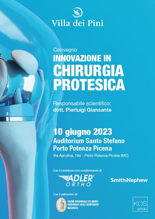 brochure of Innovazione in Chirurgia Protesica. 10 giugno 2023